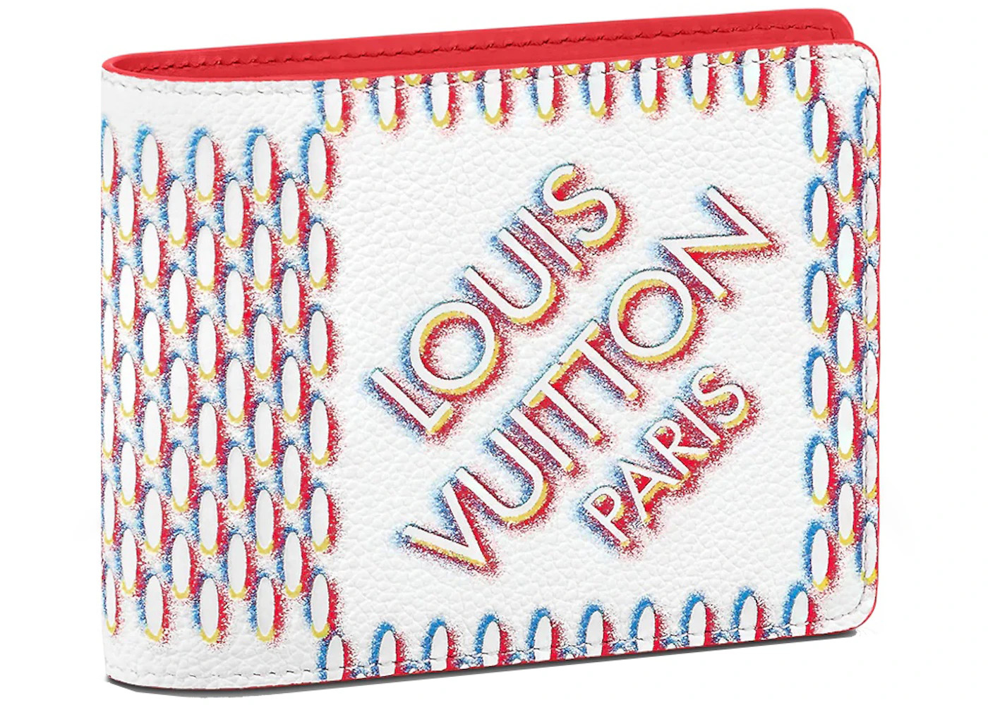 Louis Vuitton Multiple Wallet White Damier Spray - 1