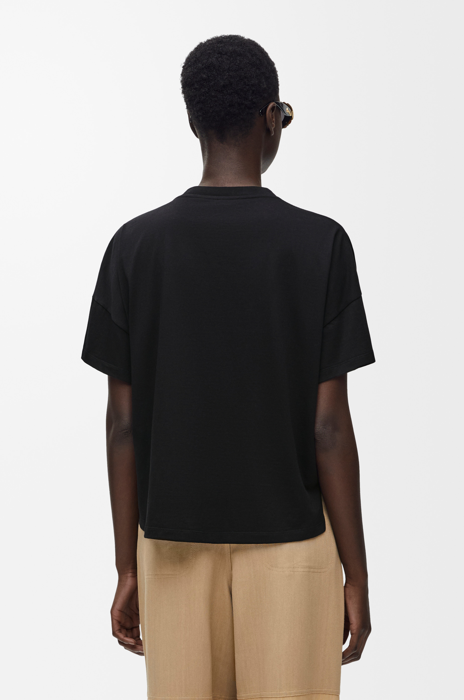 Boxy fit t-shirt in cotton - 4