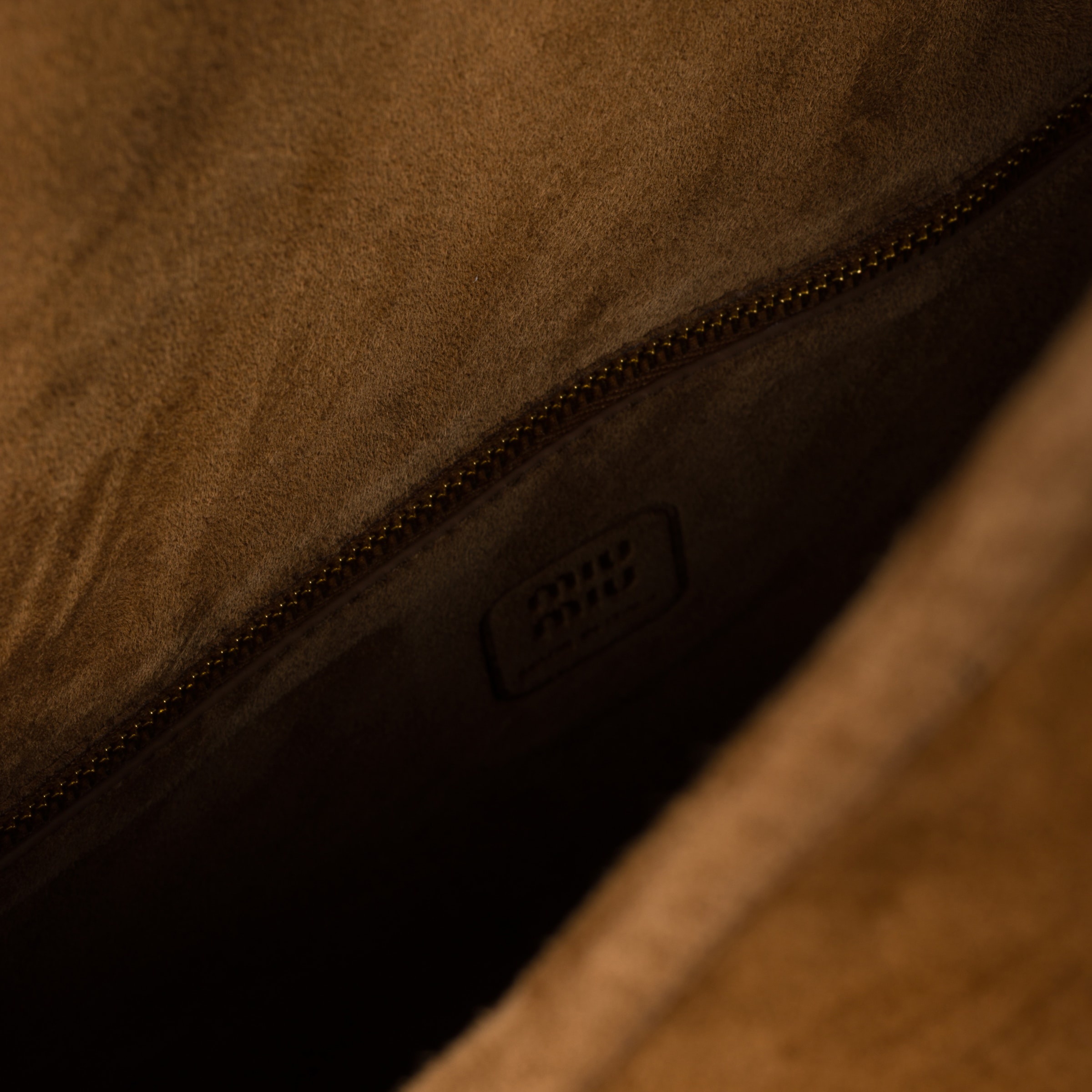 Suede handbag with tassels - 4