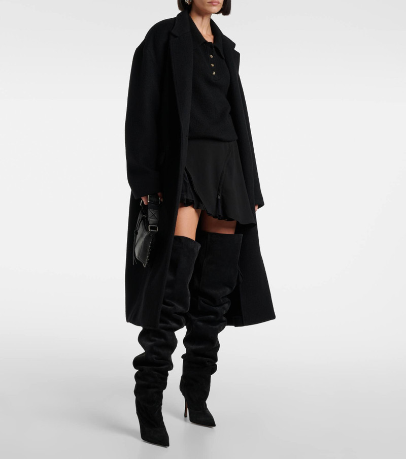 Ines 105 suede over-the-knee boots 3