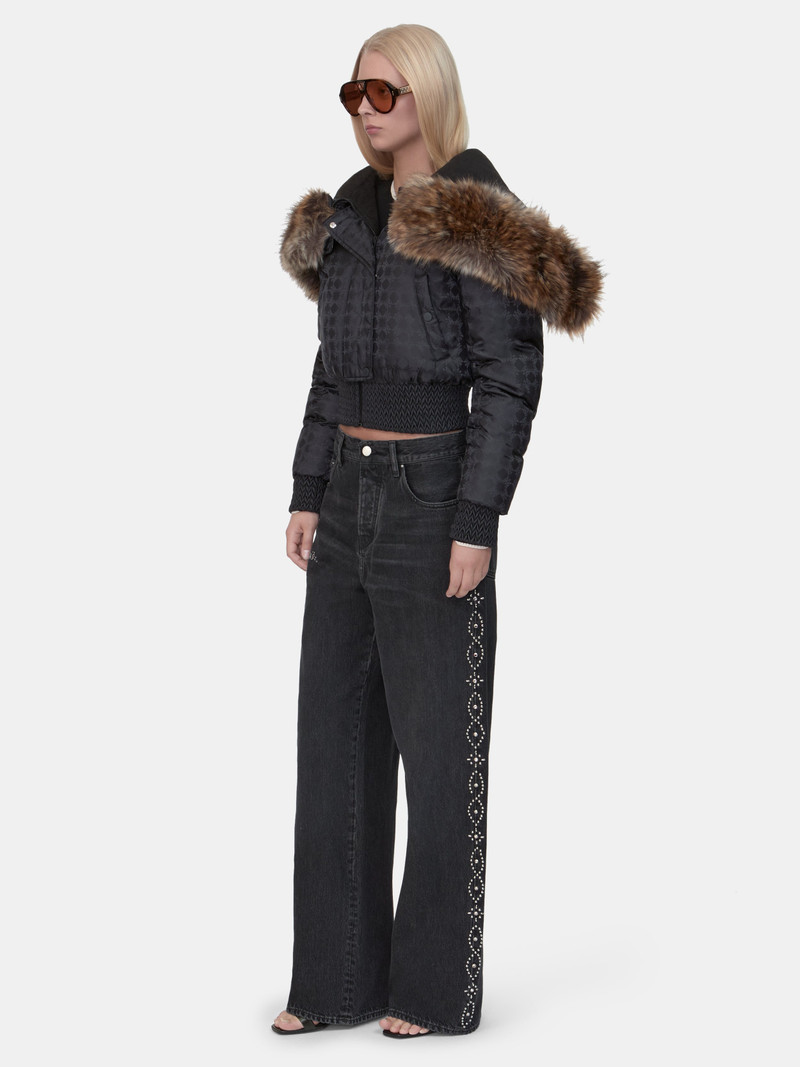WOMEN'S STUD BAGGY JEAN 3