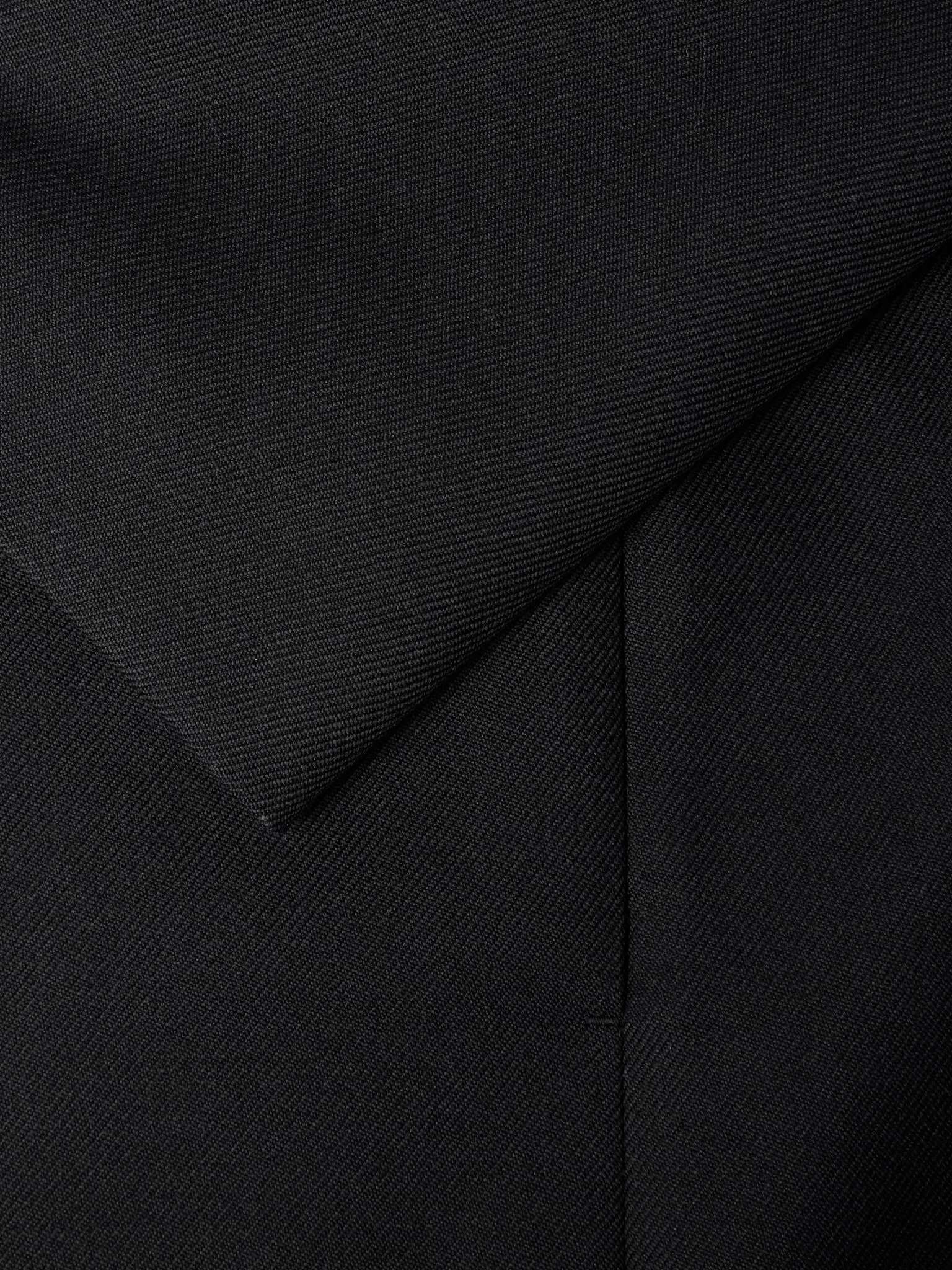 Double-Breasted Wool-Twill Blazer - 5