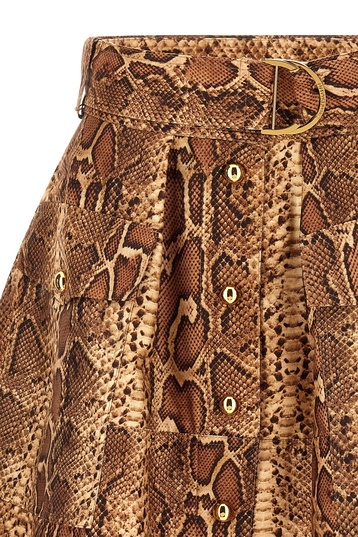 'Hypnotic Utility Mini' skirt - 4