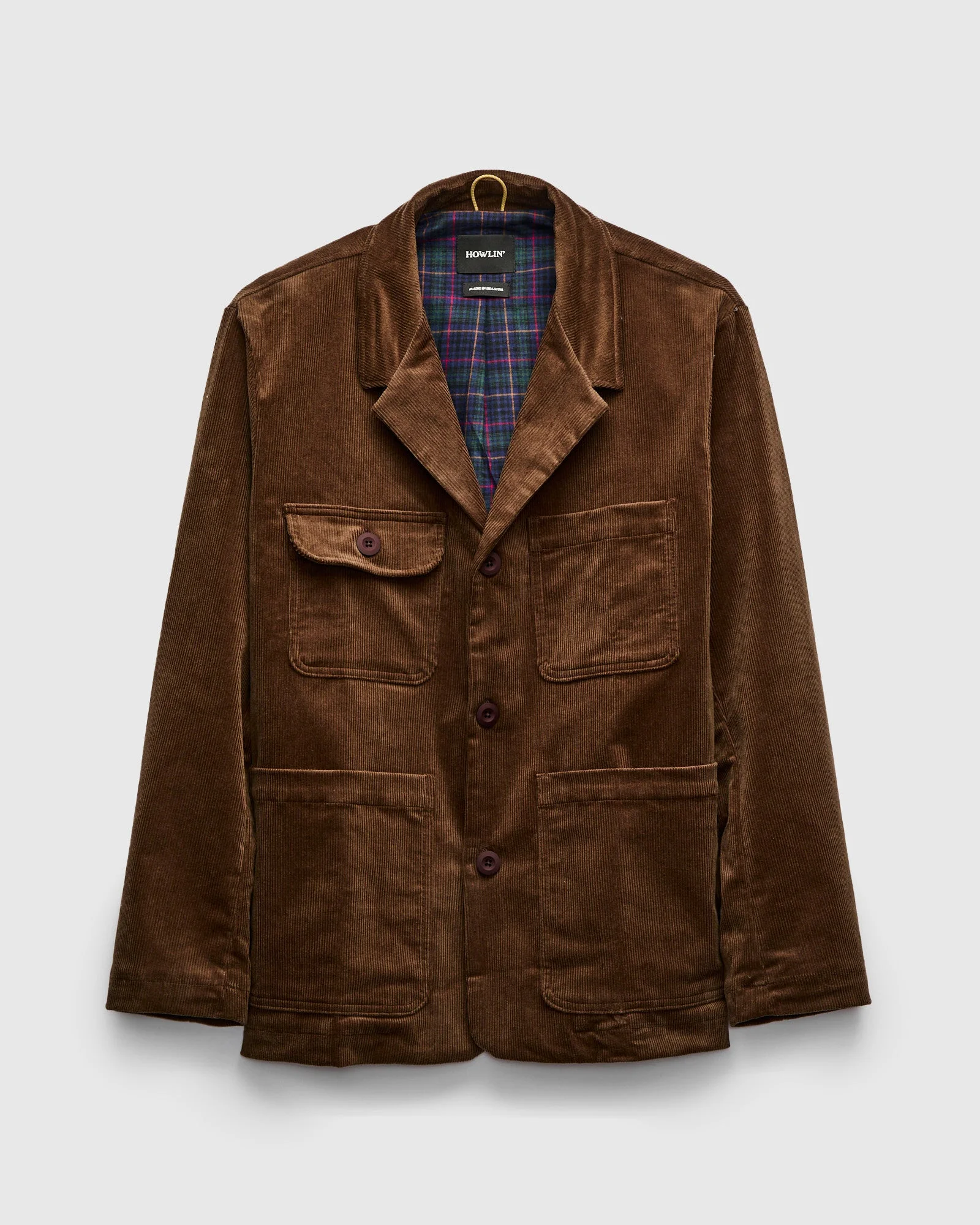 Cosmic Blazer Deluxe in Brown Corduroy - 1