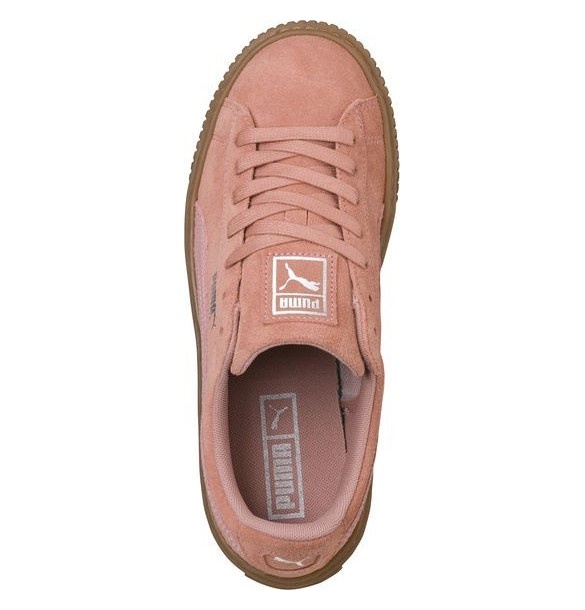 (WMNS) PUMA Suede Platform 'Pink Brown' 365109-02 - 4