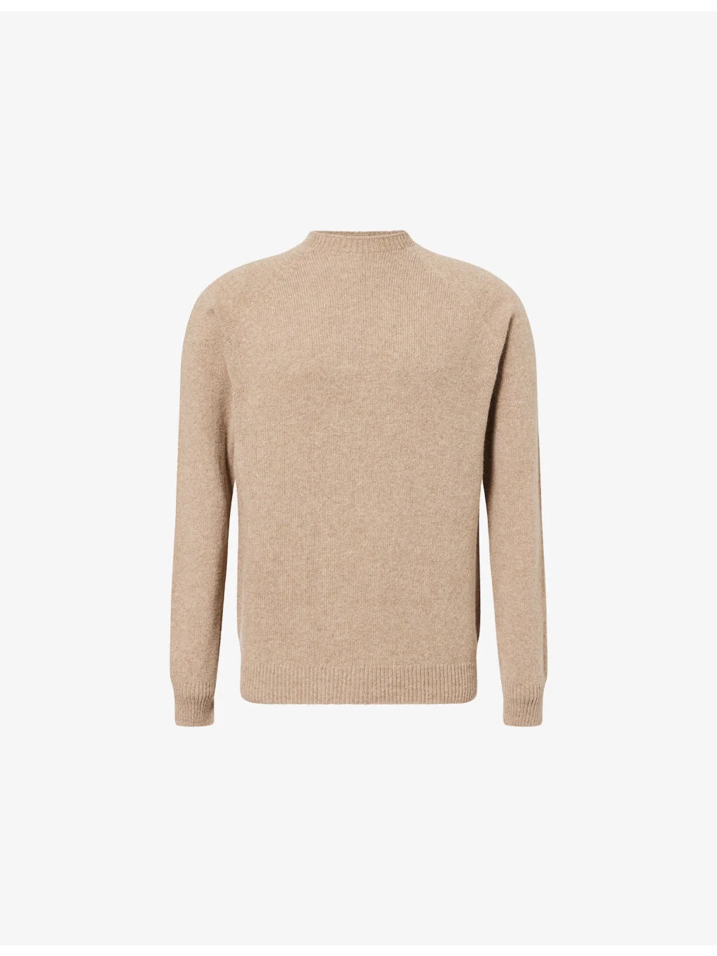 Crewneck Knitted Wool Jumper - 1