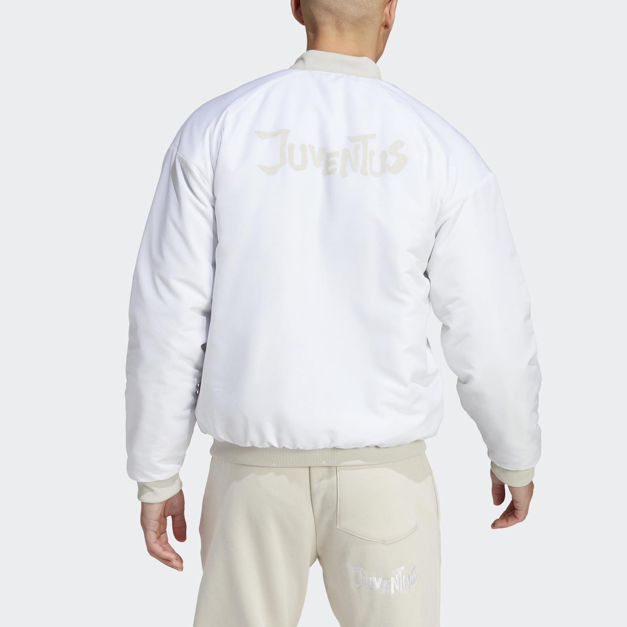 adidas Juventus Chinese Story Bomber Jacket 'White' HS9799 - 3