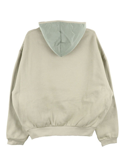ESSENTIALS logo-print cotton-blend hoodie outlook