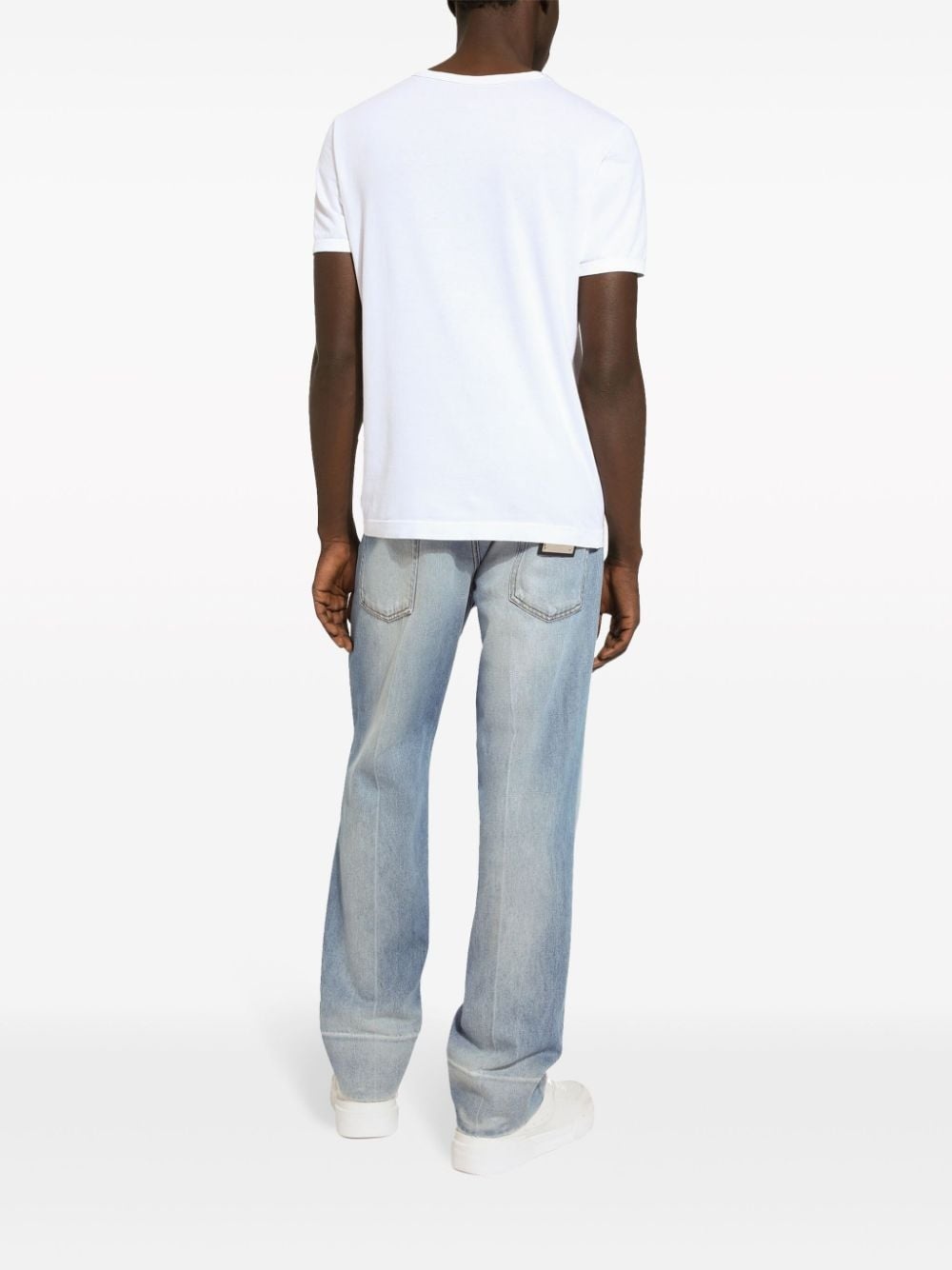 classic straight-legged jeans - 3