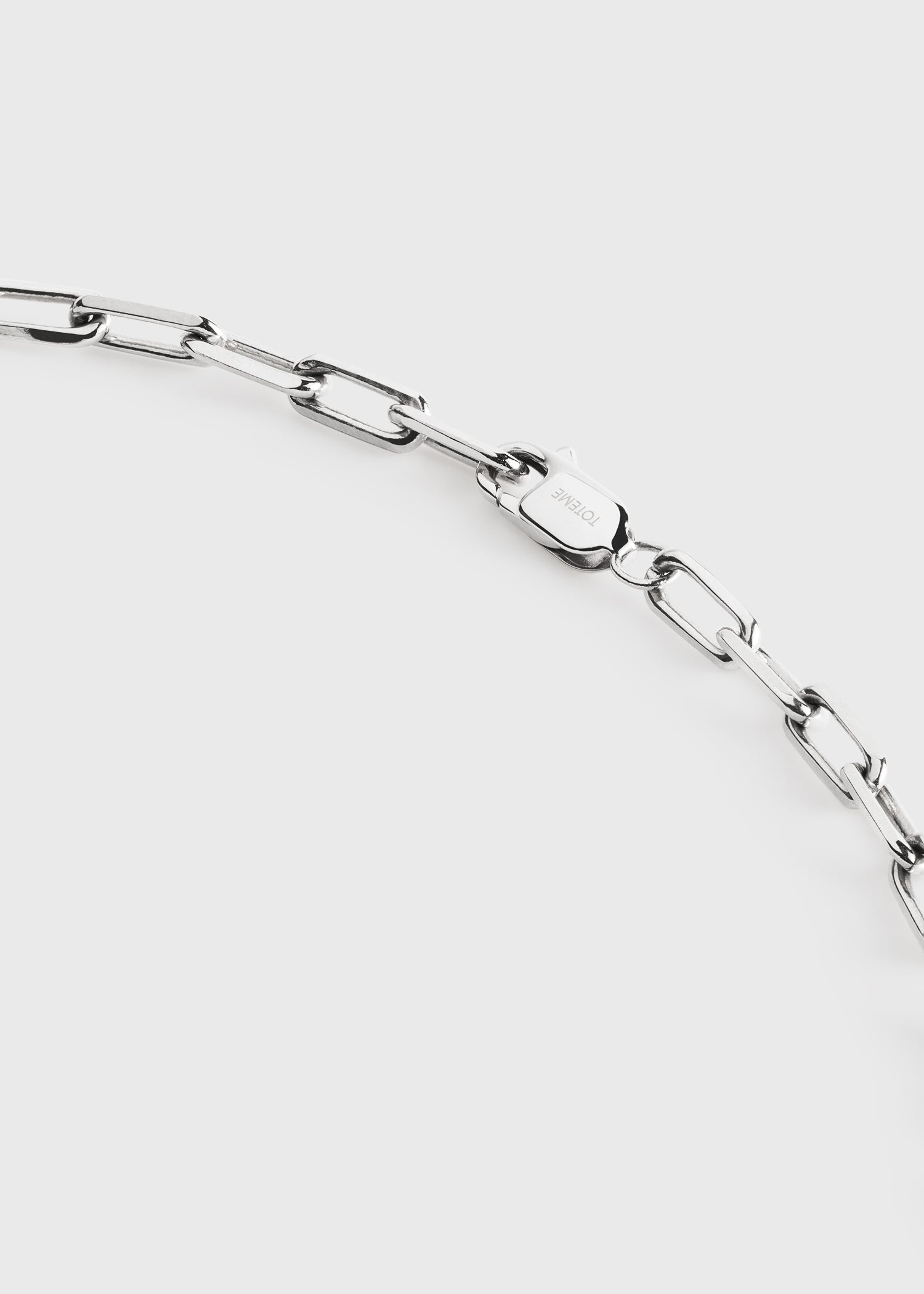 Crew-neck chain 18Kt white gold - 3