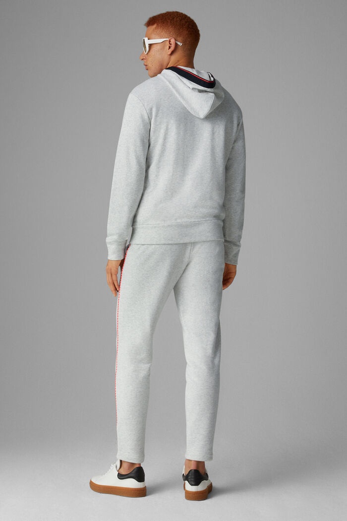 Cork Sweatshirt jacket in Light gray melange - 3