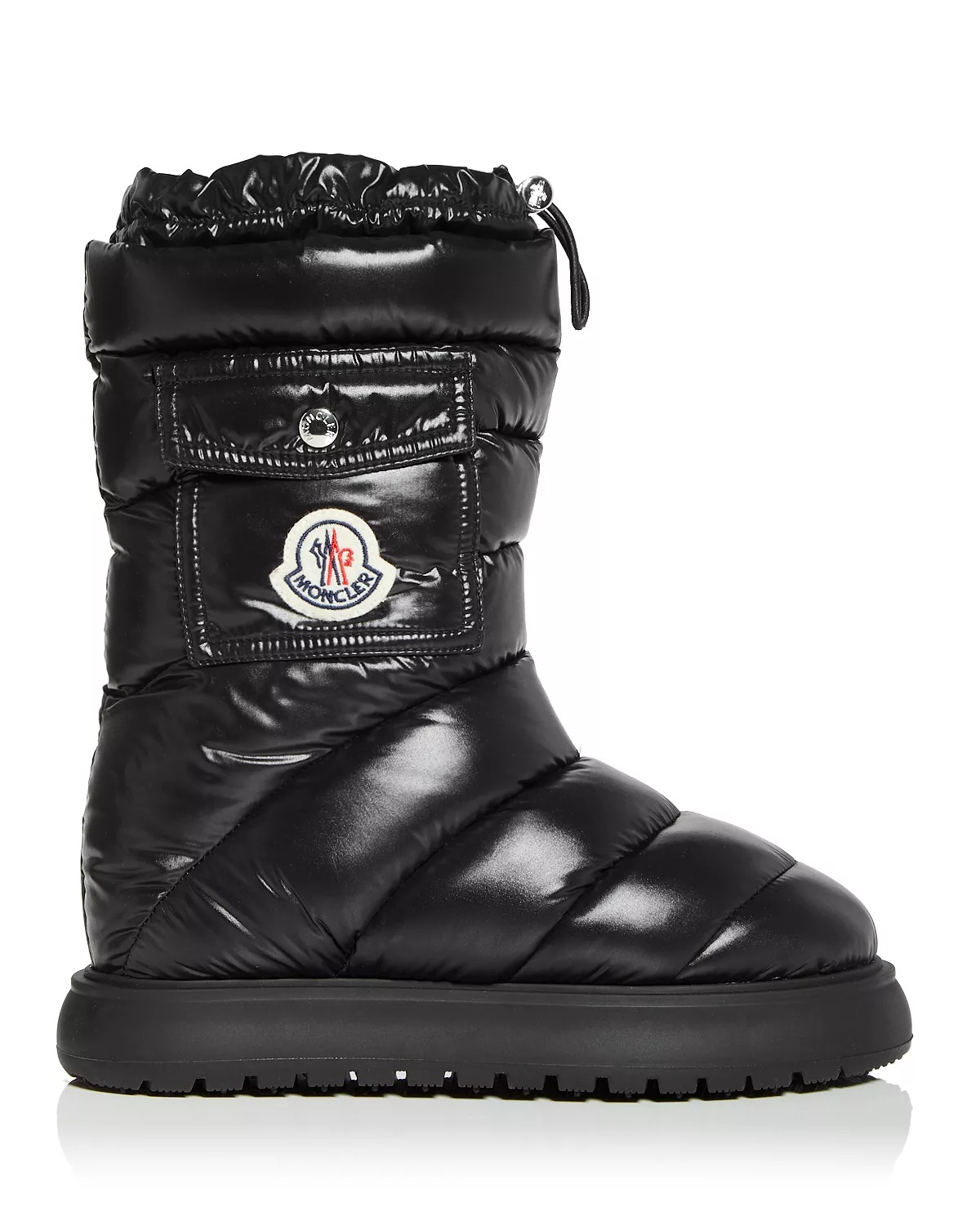 Moncler Women's Gaia Logo Pocket Down Snow Boots - 4