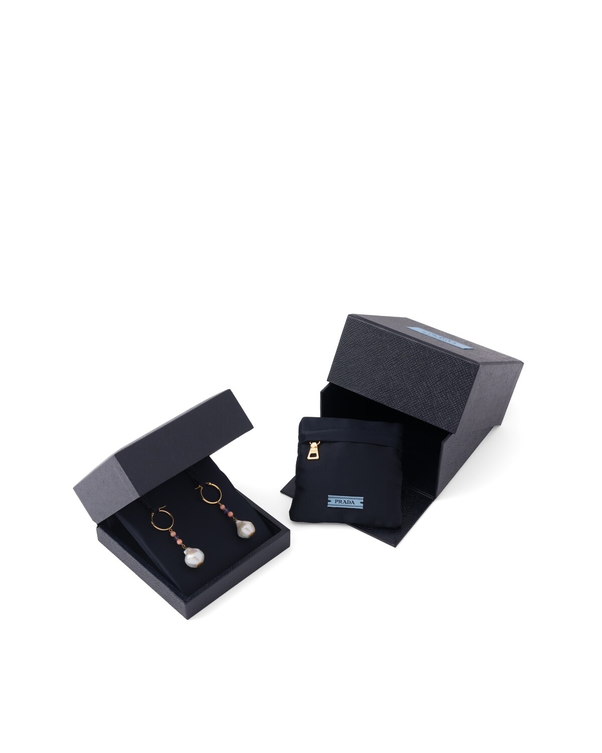 Prada Fine Jewellery gold and pearl earrings - 2