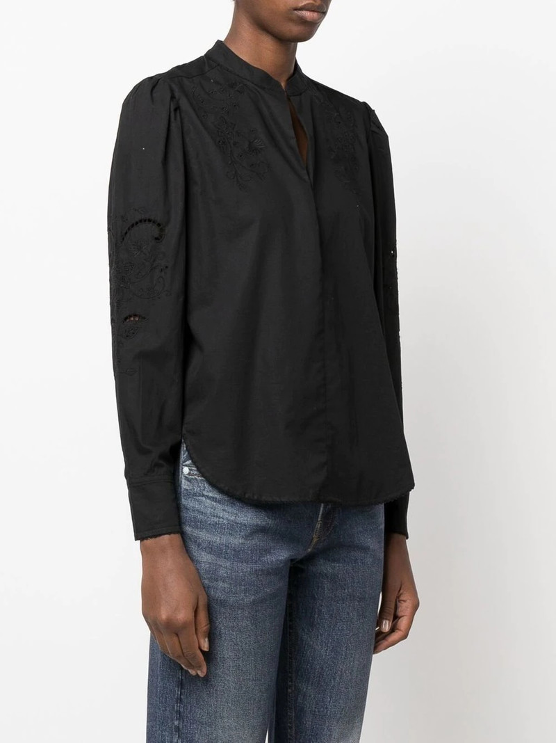 Jade long-sleeve blouse 3