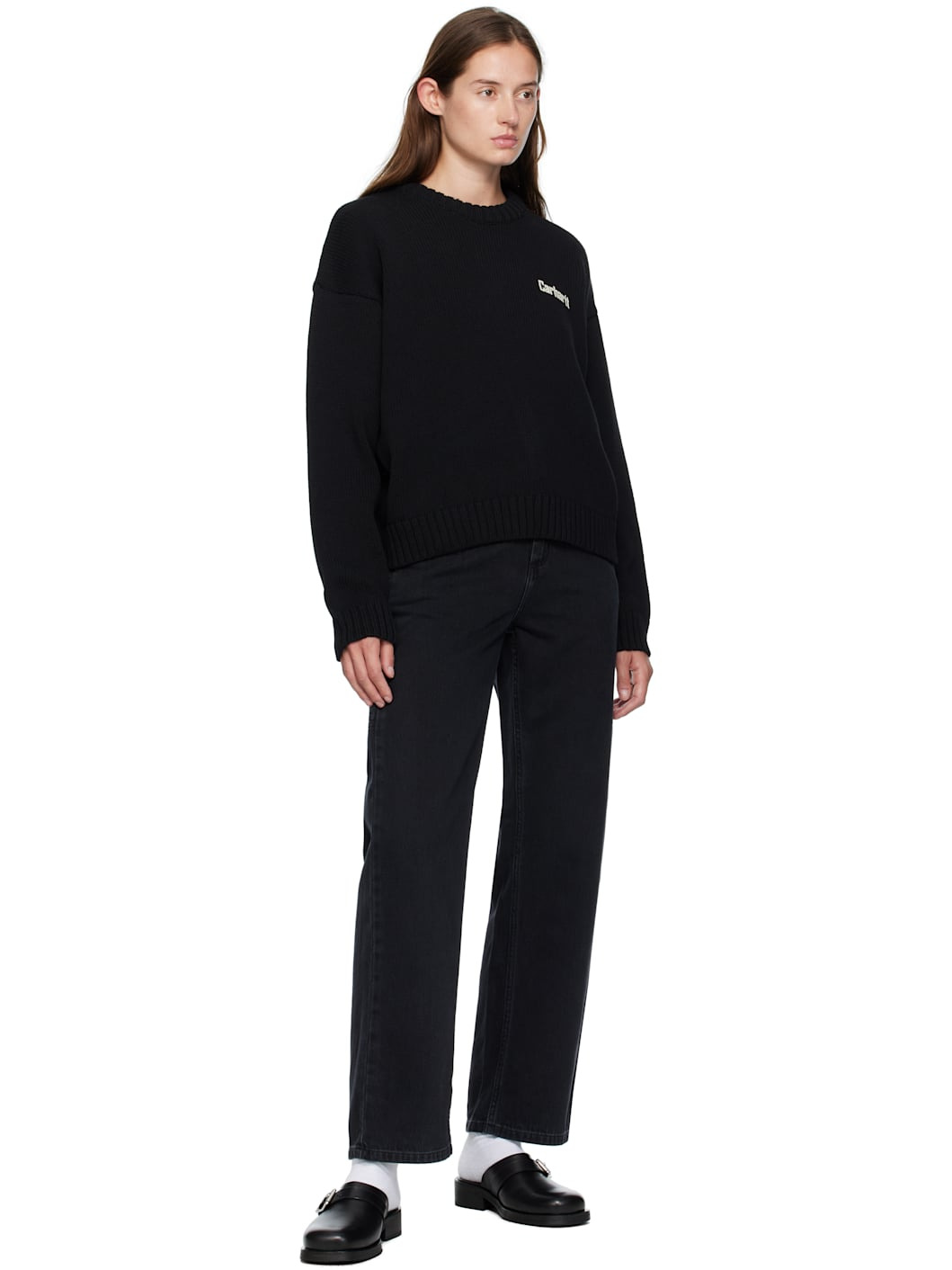 Black 'Growth' Sweater - 4
