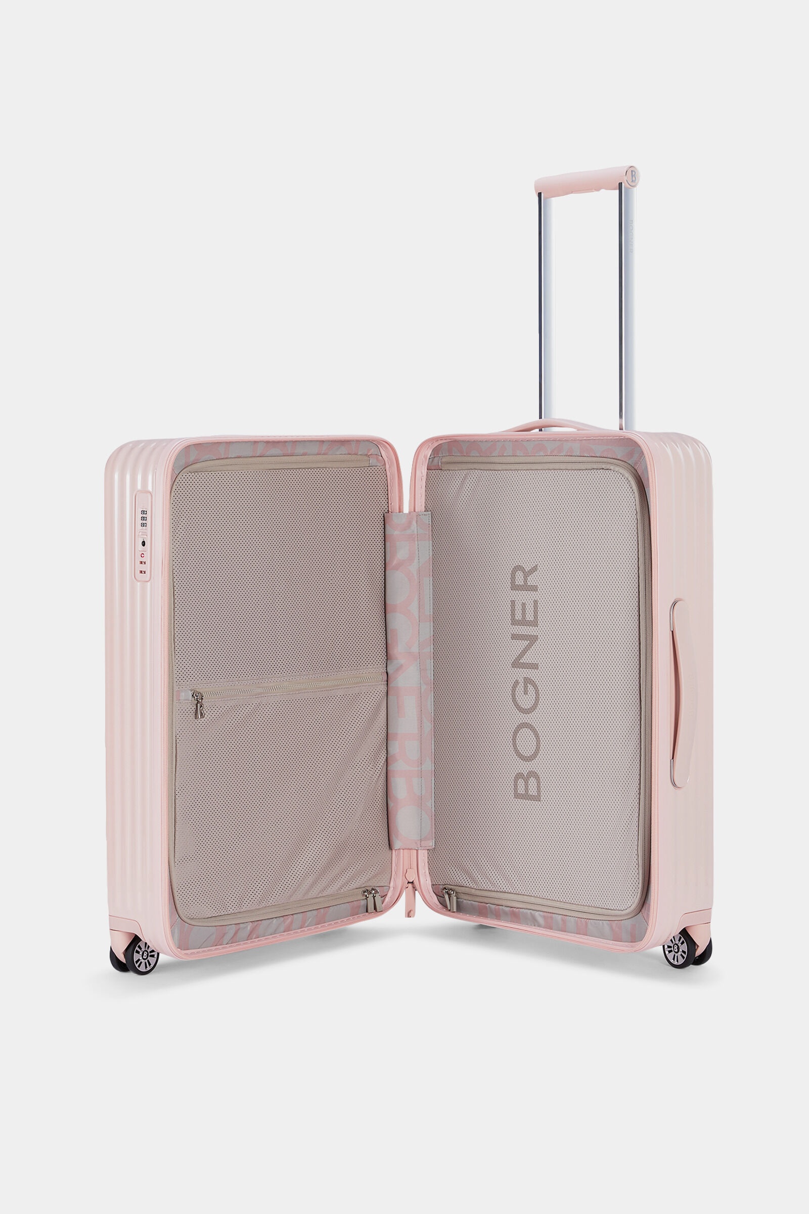 Piz Medium hard shell suitcase in Nude - 5