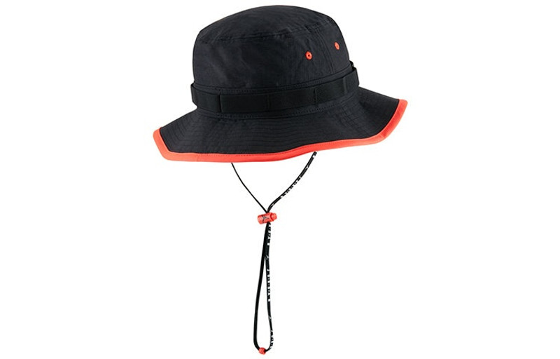 Jordan Air Jordan Bucket Unisex Negro 'Blackorange' CT0236-010 outlook