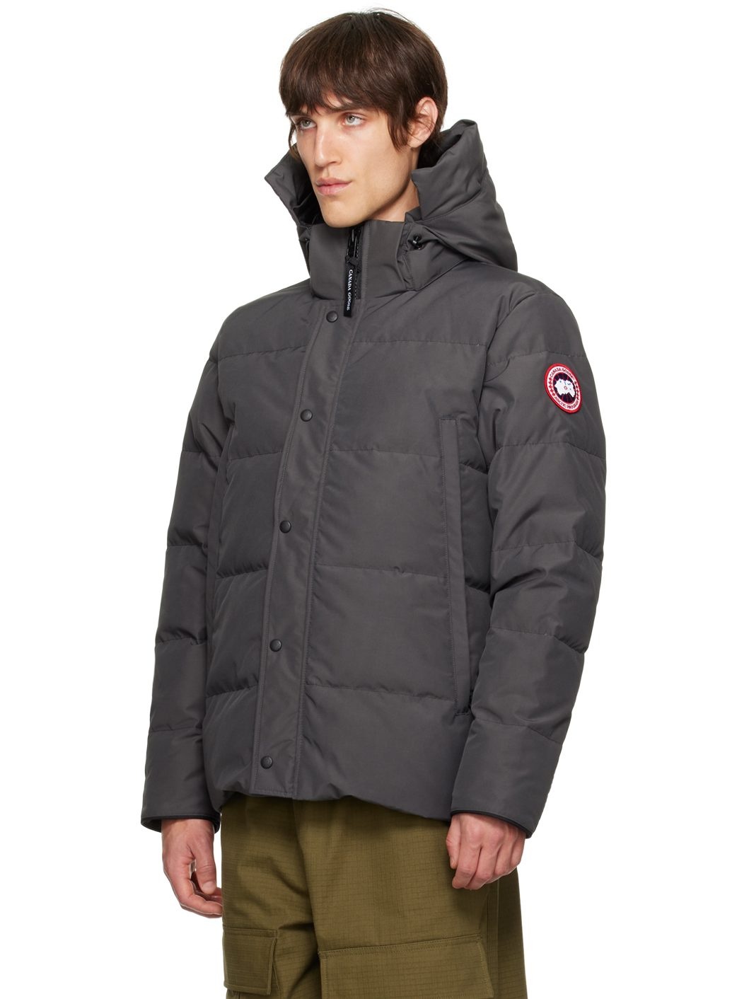 Gray Wyndham Down Jacket - 4