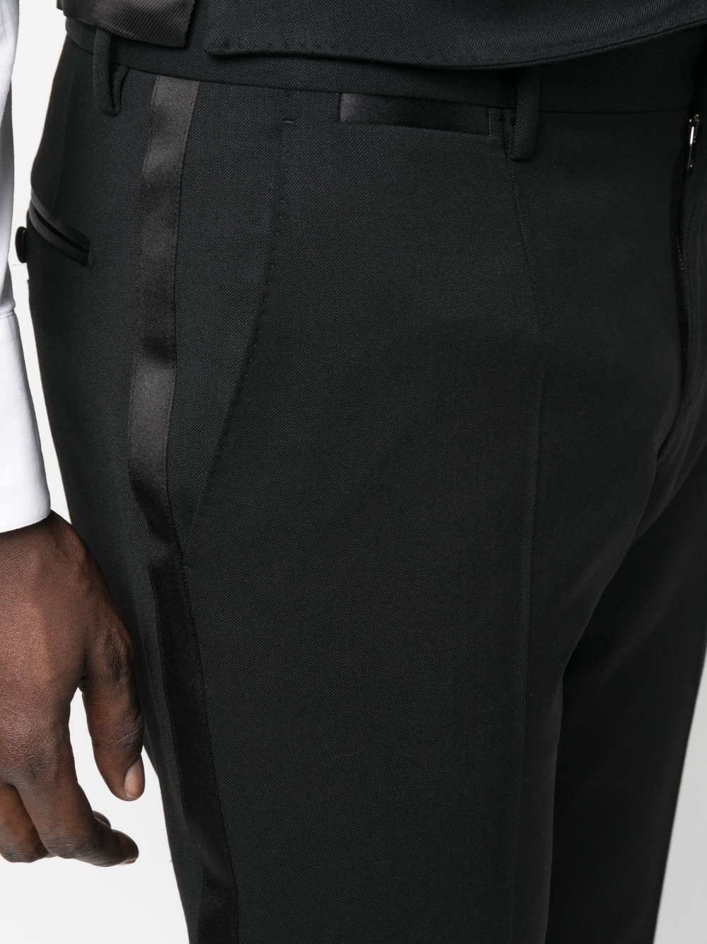tuxedo-style three-piece suit - 7