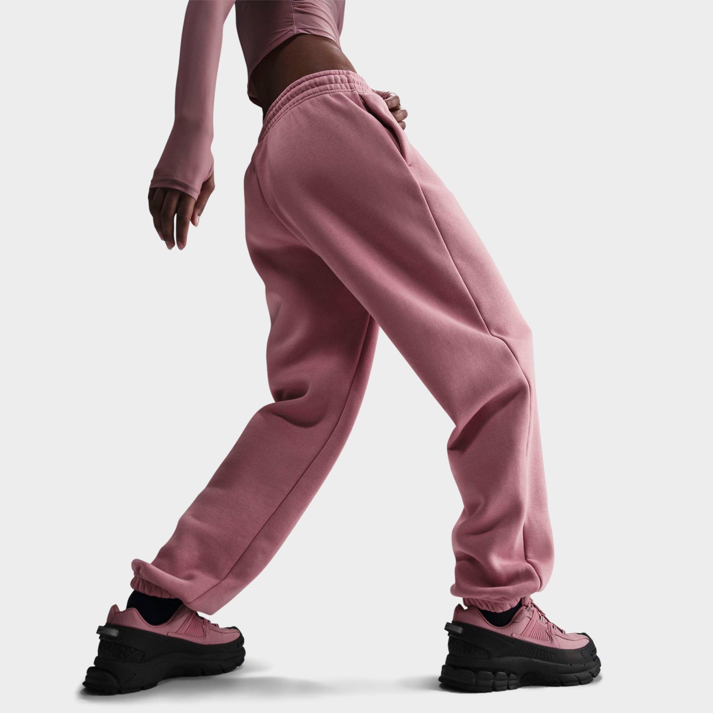 WOMEN'S NIKE SPORTSWEAR PHOENIX FLEECE OVERSIZED JOGGER SWEATPANTS - 4