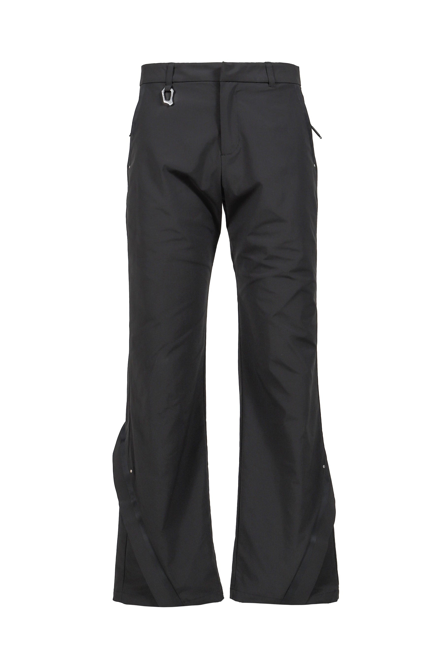 MOIRE TROUSERS / BLK - 5