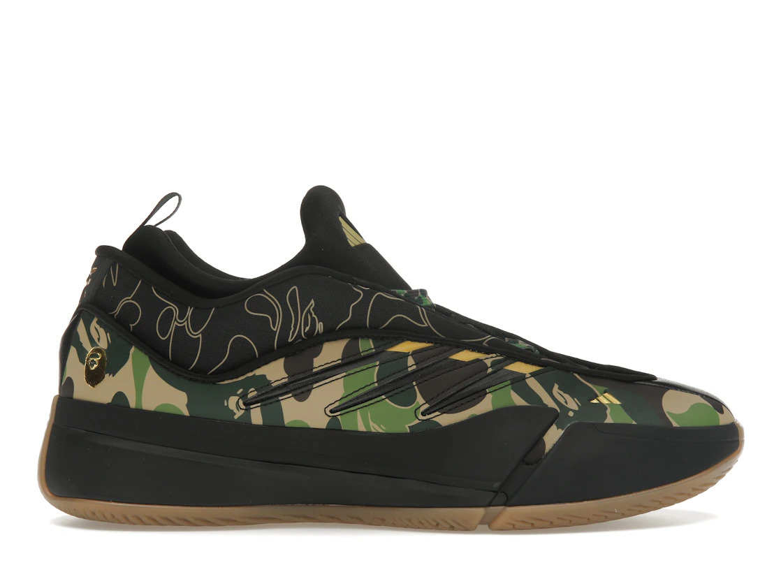 adidas Dame 9 Bape Black Green - 1