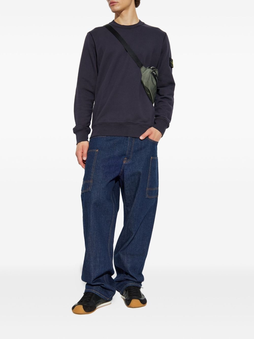 Compass-patch sweatshirt - 2