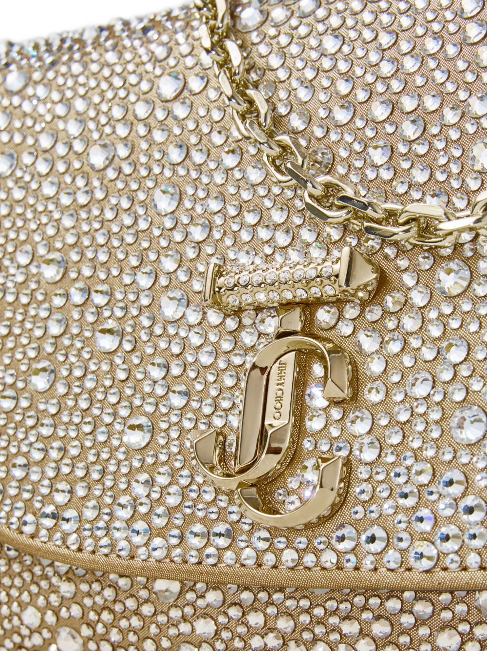 Curve embellished shoulder bag - 4