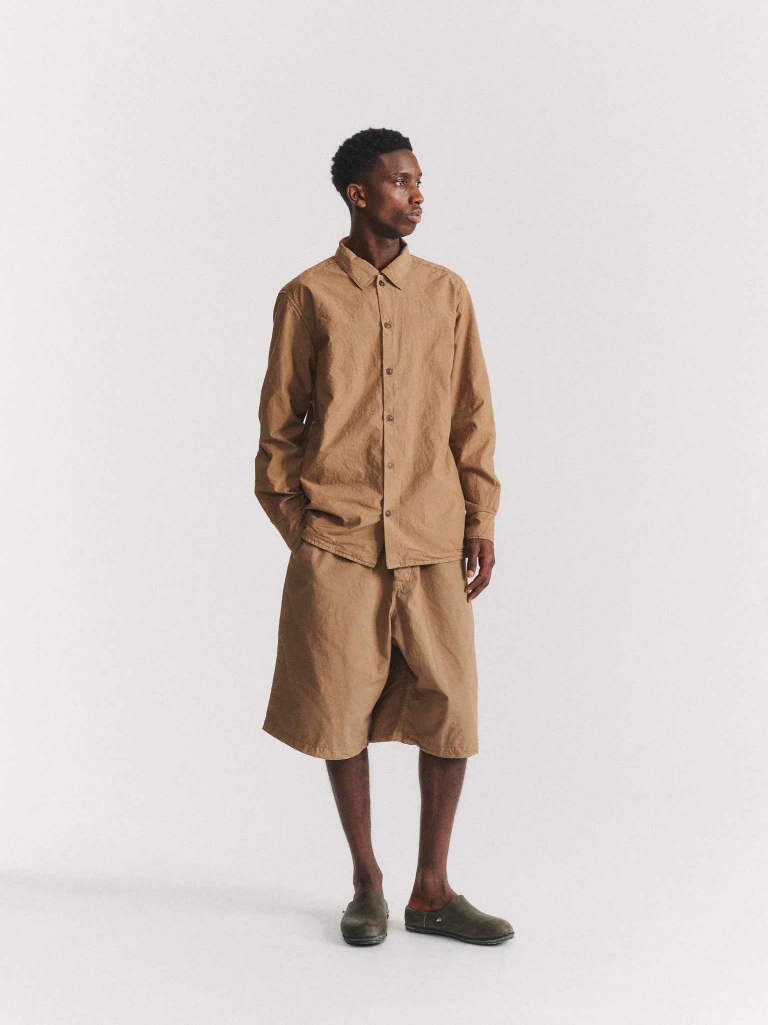 ABELLO SHORT - LCOT - LATTE - 1