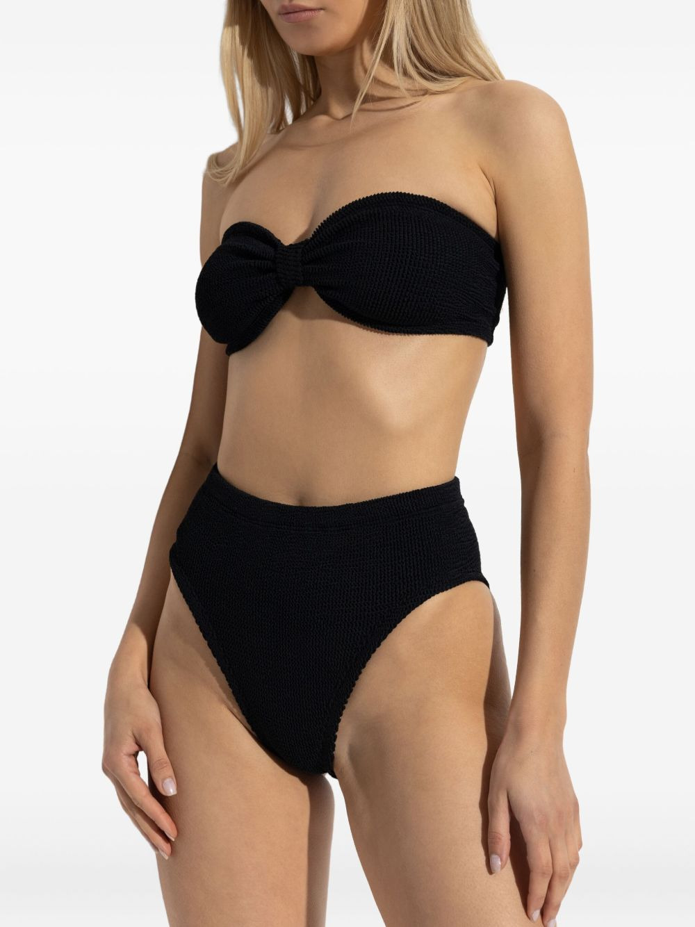 Jean high-waisted bikini - 3