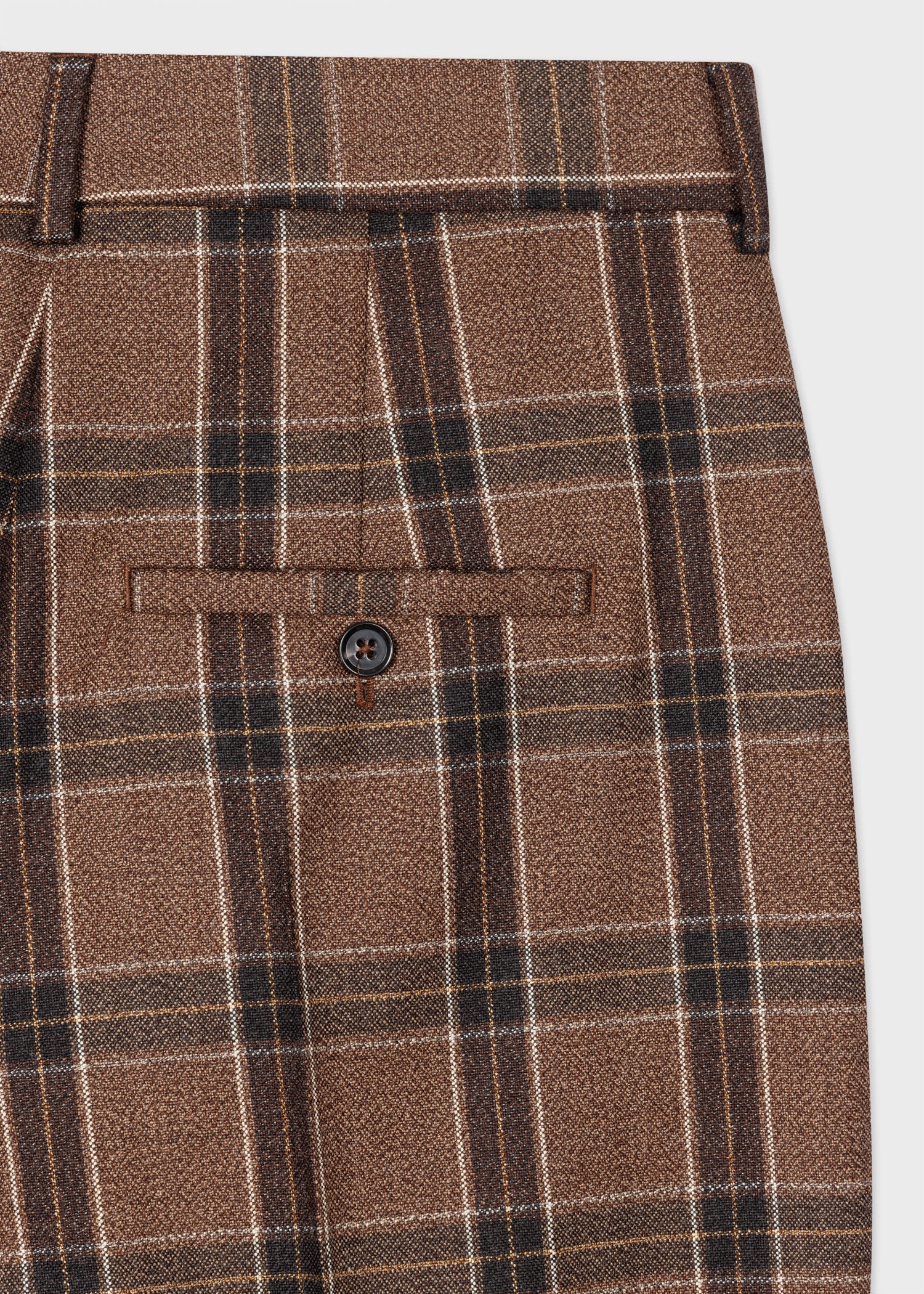 Buffalo Check Wide-Leg Trousers - 2