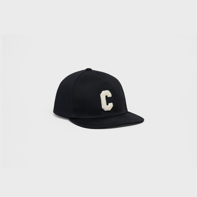 INITIAL SNAPBACK CAP IN COTTON 1