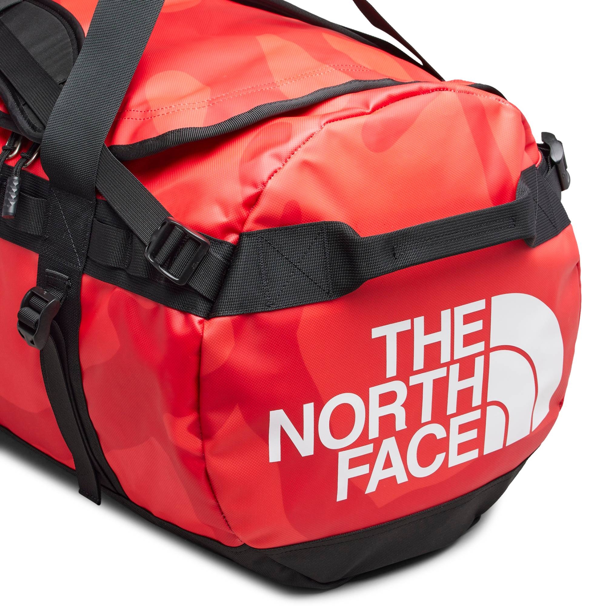 The North Face x KAWS Medium Basecamp Duffle 'Brilliant Coral' - 4