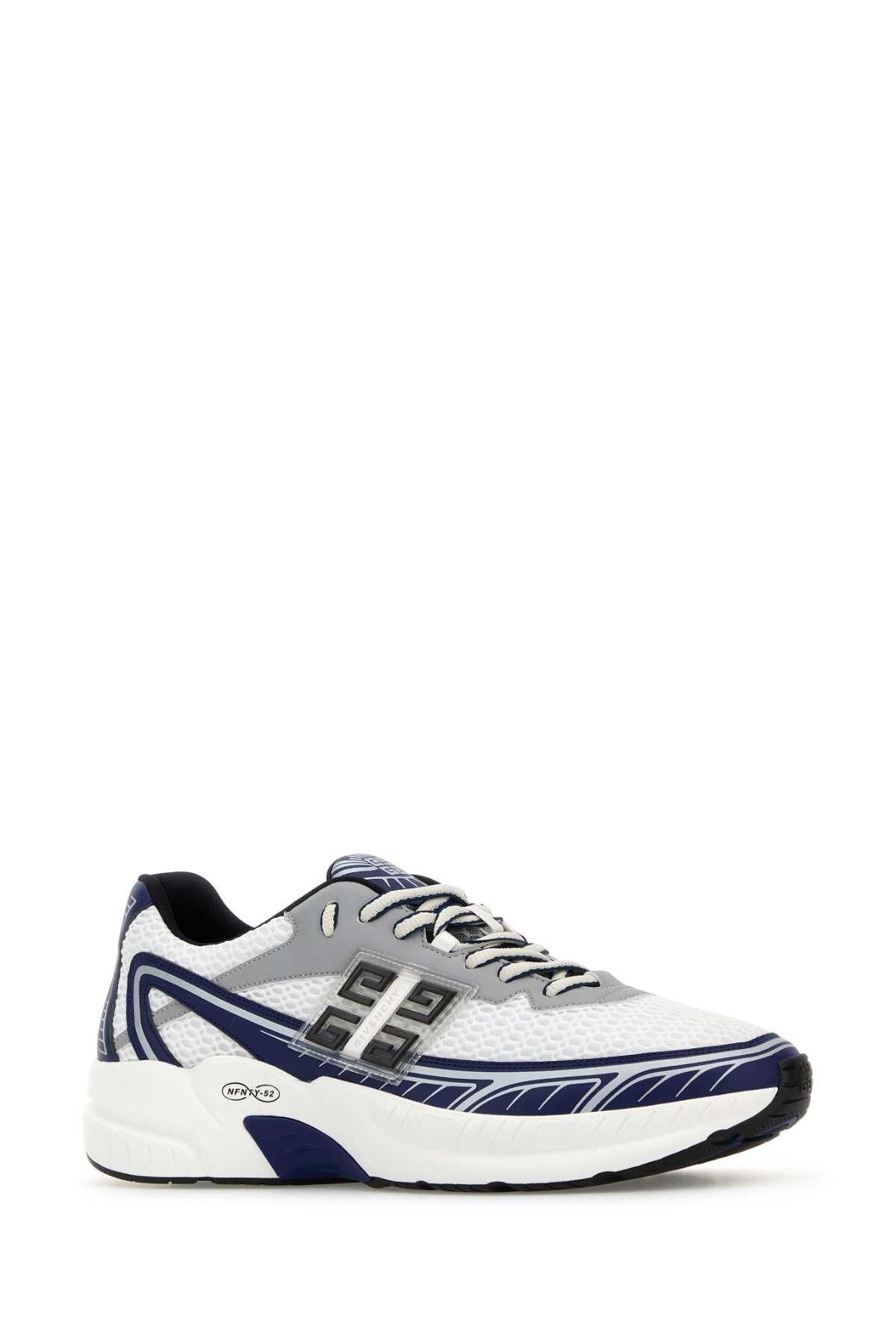 Givenchy Men Multicolor Synthetic Leather And Mesh Nfnty-52 Sneakers - 2