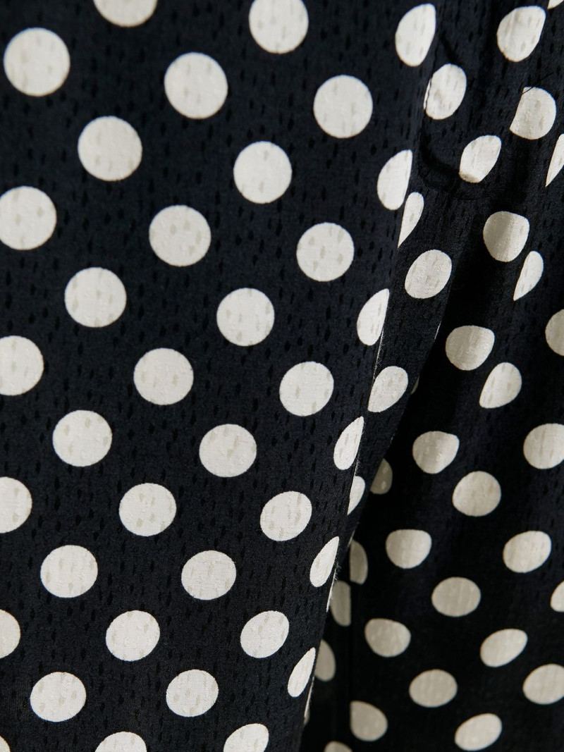 polka-dot flared trousers 5