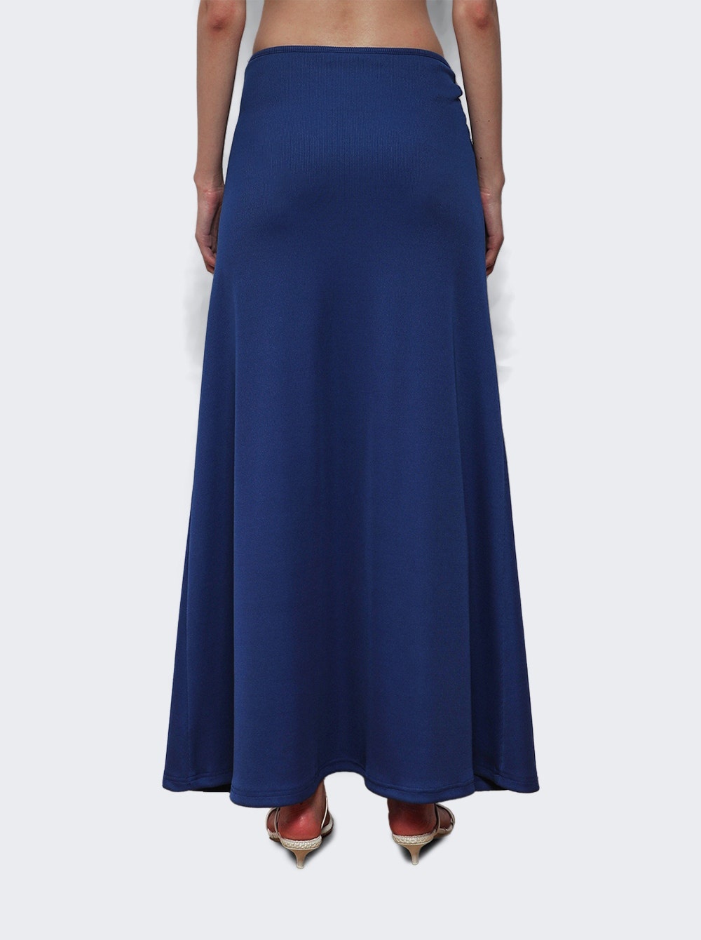 Paisley Ruched Skirt Yves Blue - 4