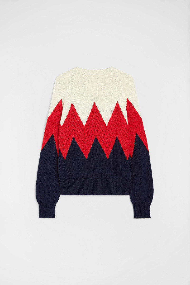 Cotton Pointelle Sweater 6