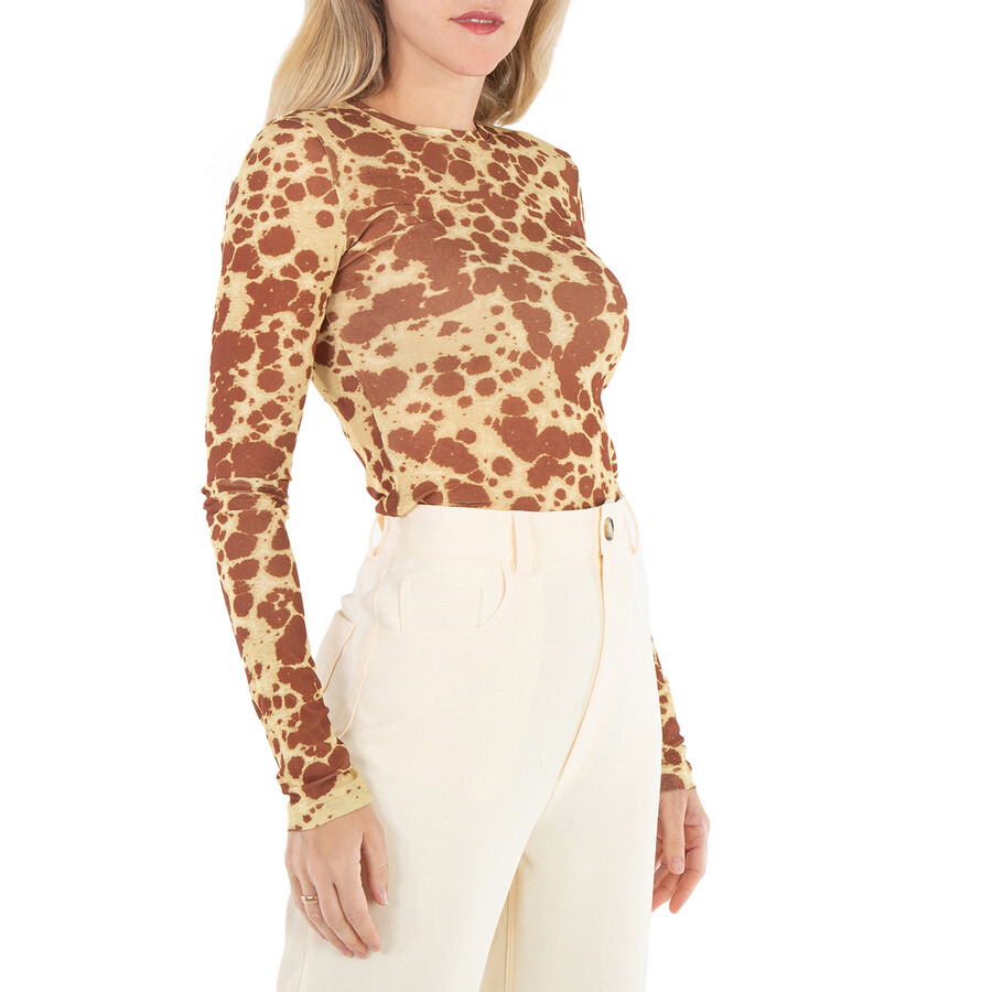 Nanushka Tie Dye Lymee Mesh-Jersey Top - 2