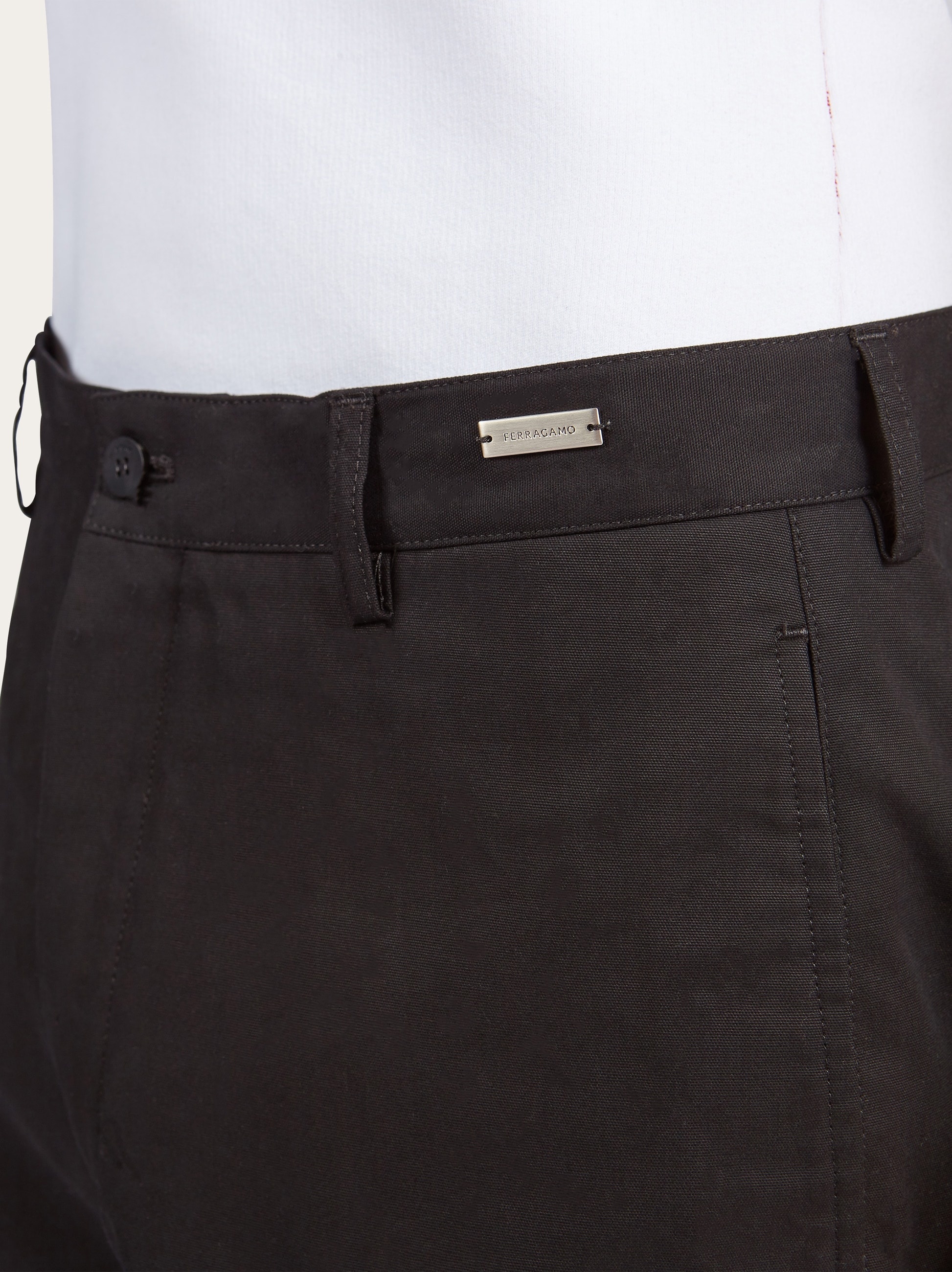 Flared chino trouser - 5