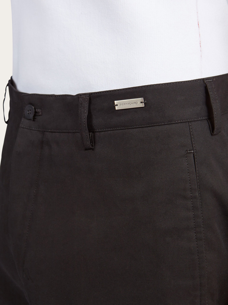Flared chino trouser 5
