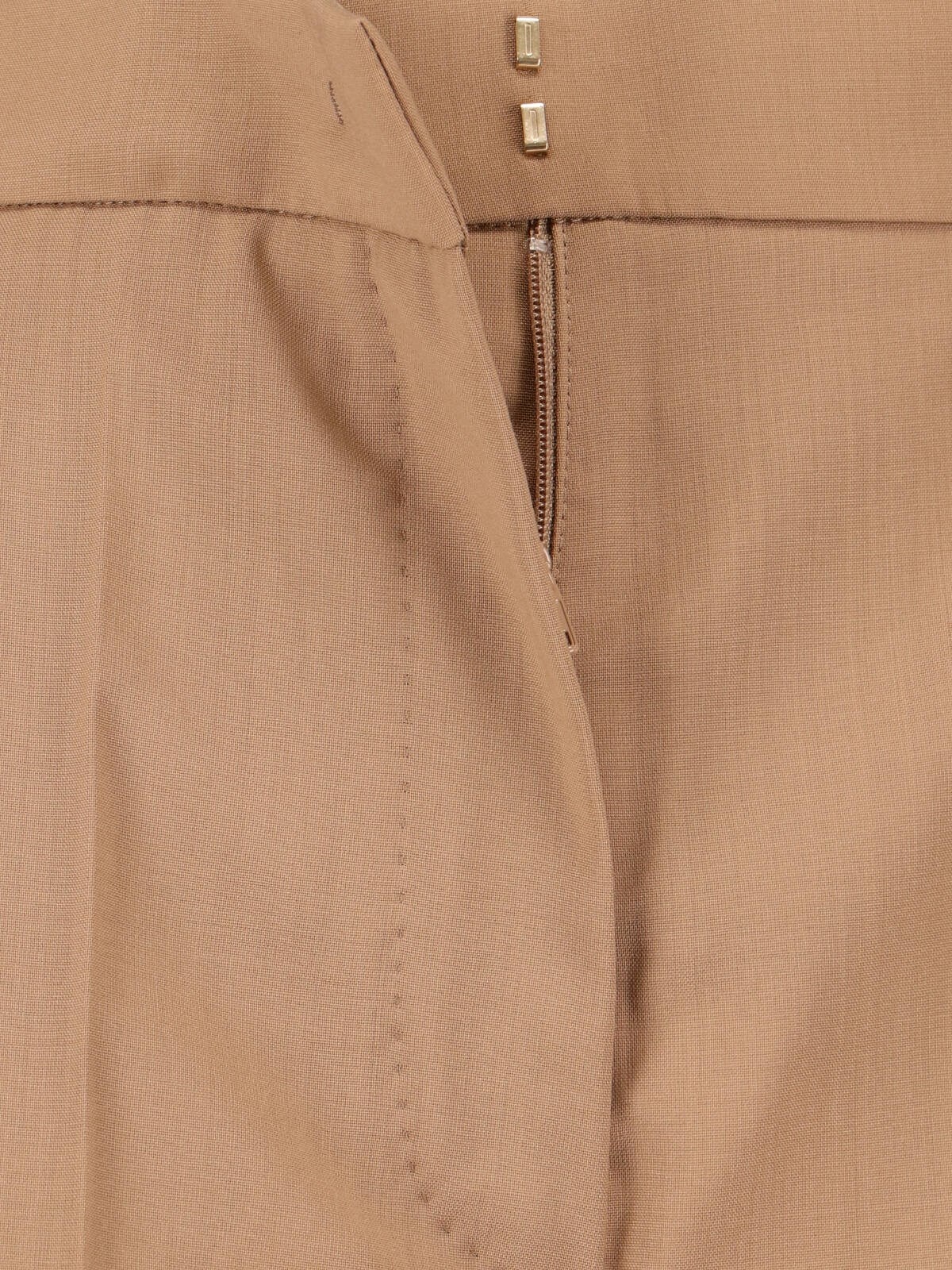 VIRGIN WOOL PANTS 'FERNET' - 4