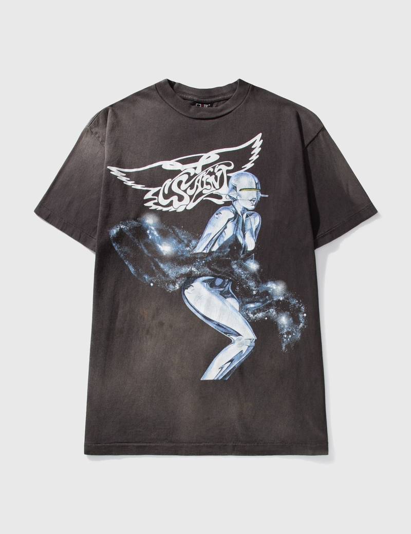 SAINT MICHAEL X SORAYAMA GRAPHIC T-SHIRT 1