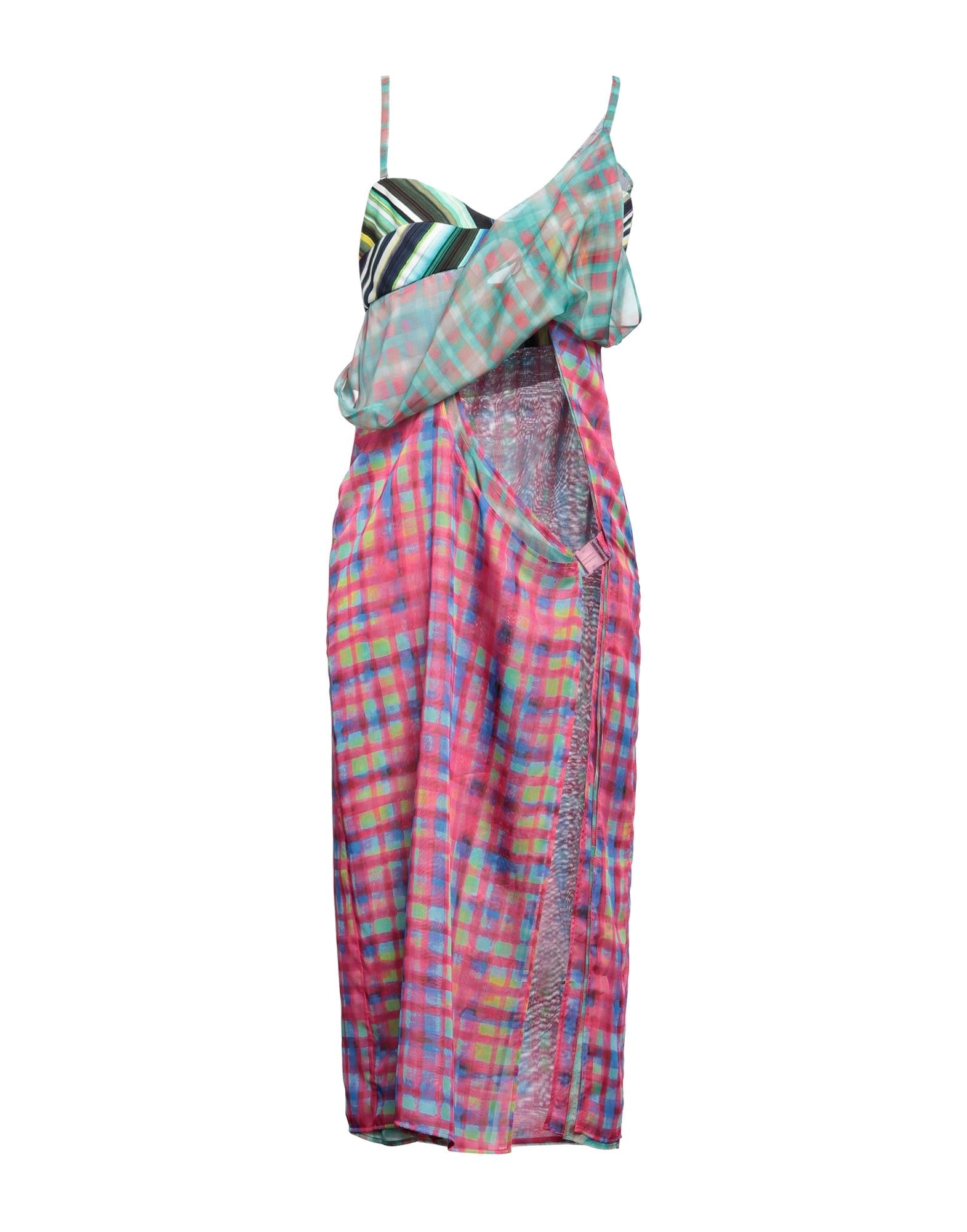 Fuchsia Women's Midi Dress - 1