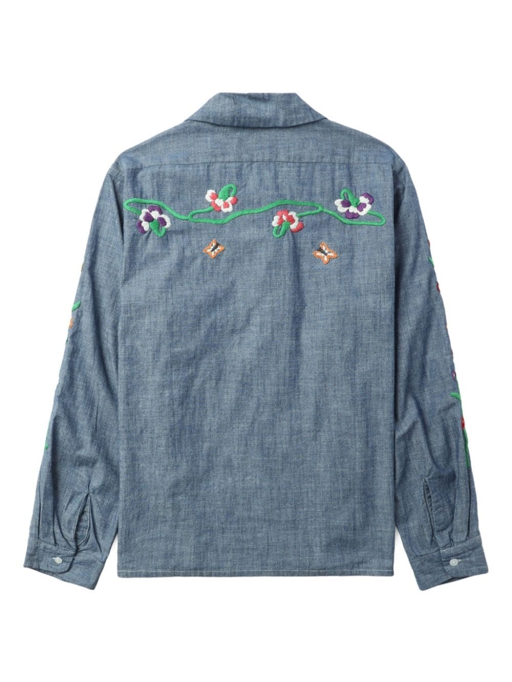 embroidered western shirt - 6
