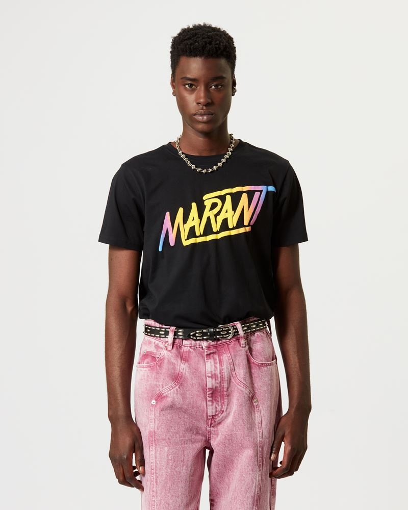 ZAFFERH COTTON LOGO T-SHIRT - 4