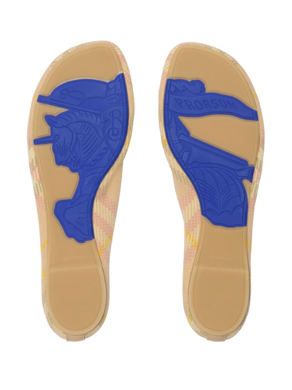 checked ballerina shoes - 5