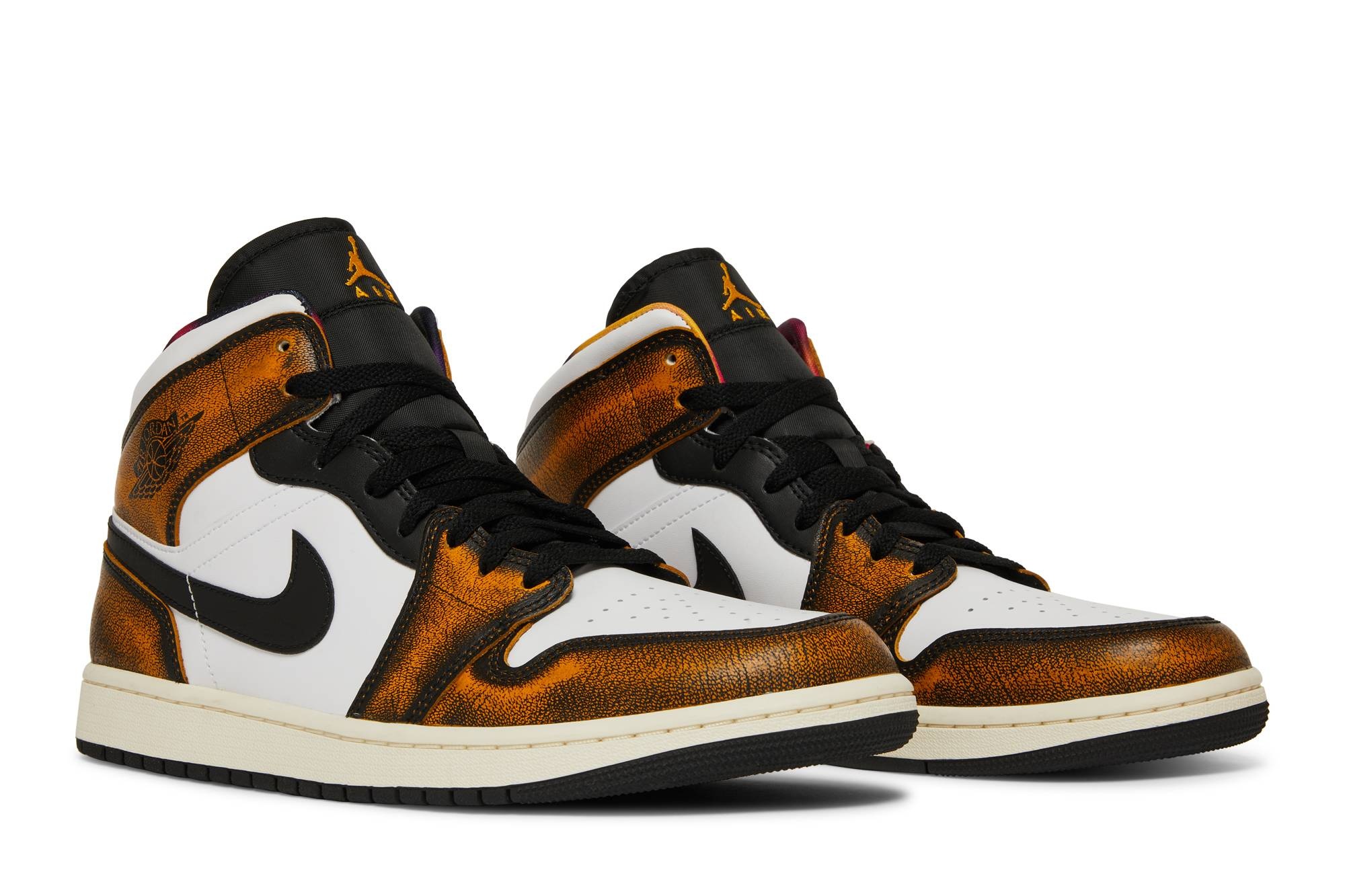 Air Jordan 1 Mid SE 'Wear-Away - Taxi' - 8