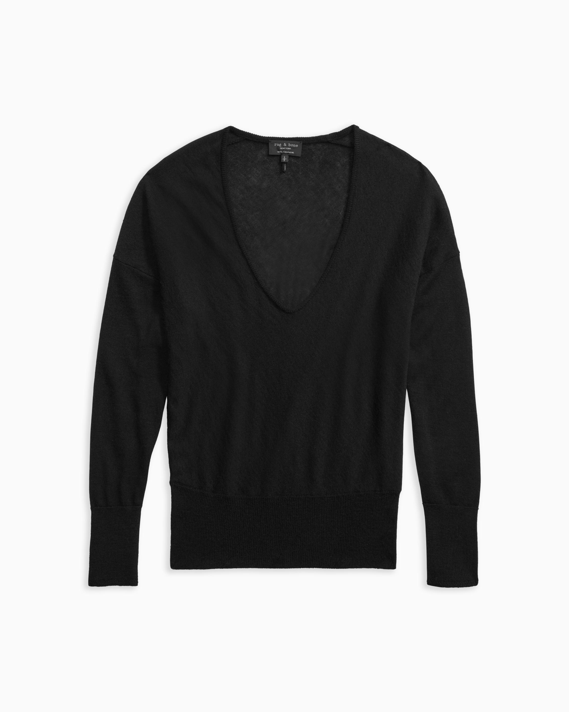 Mandee Cashmere U Neck
Relaxed Fit Sweater - 1