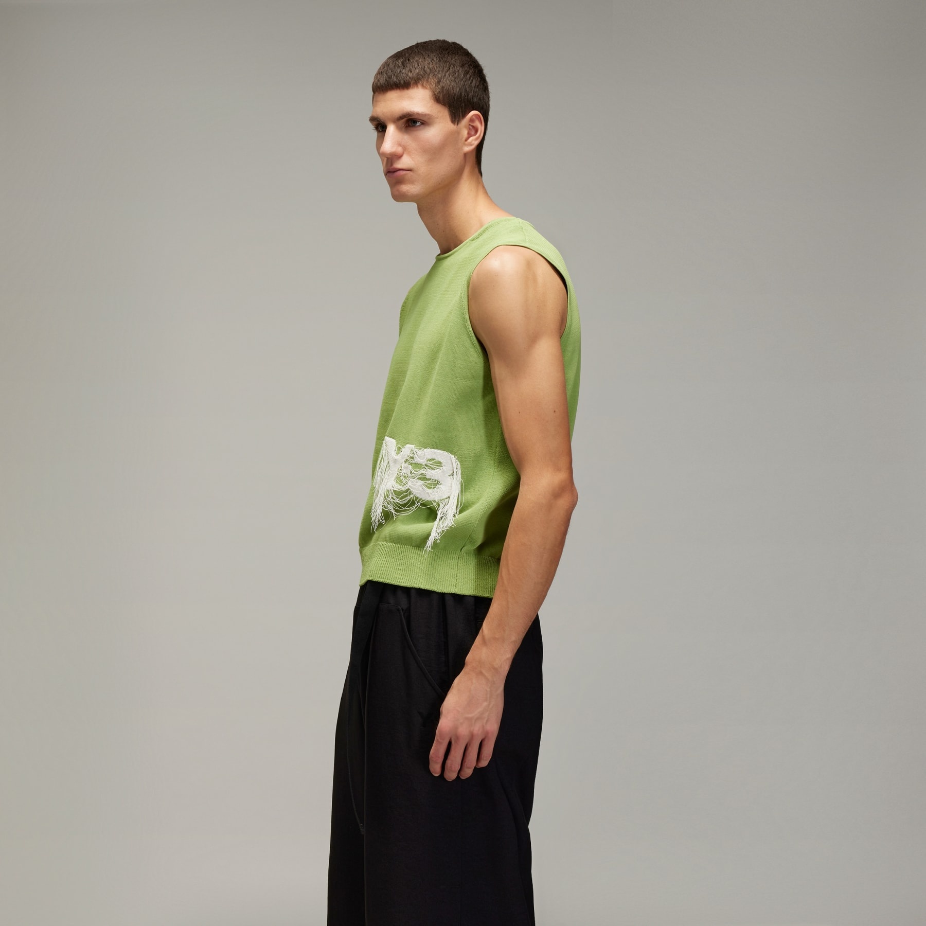 Y-3 Logo Knit Vest - 3