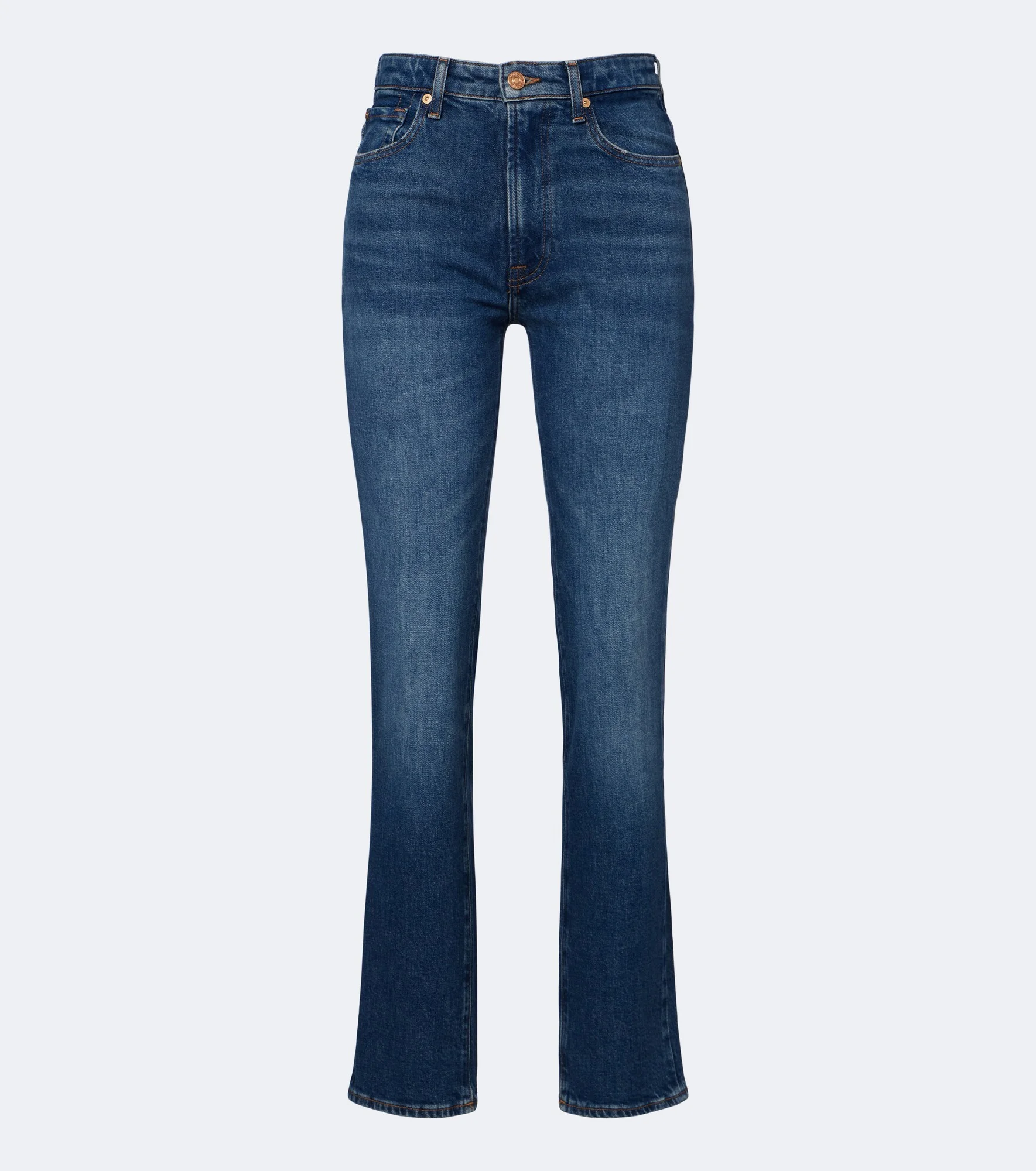 High-rise straight jeans - 1